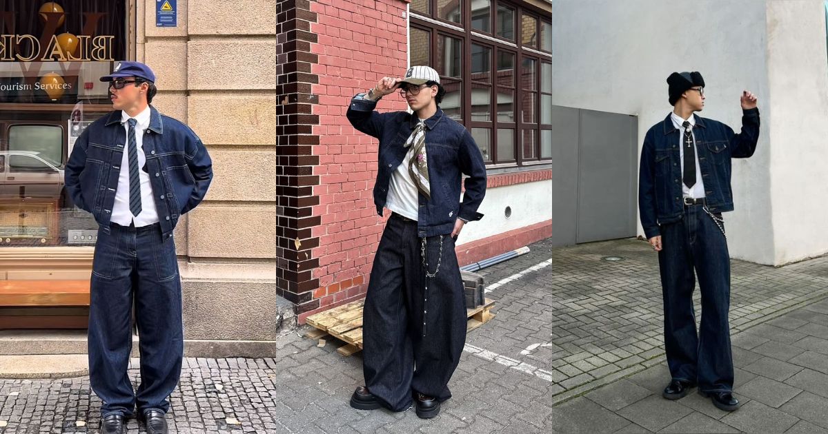 Dark Denim Jacket Men Fall Outfits: 15+ Stylish Looks for 2025